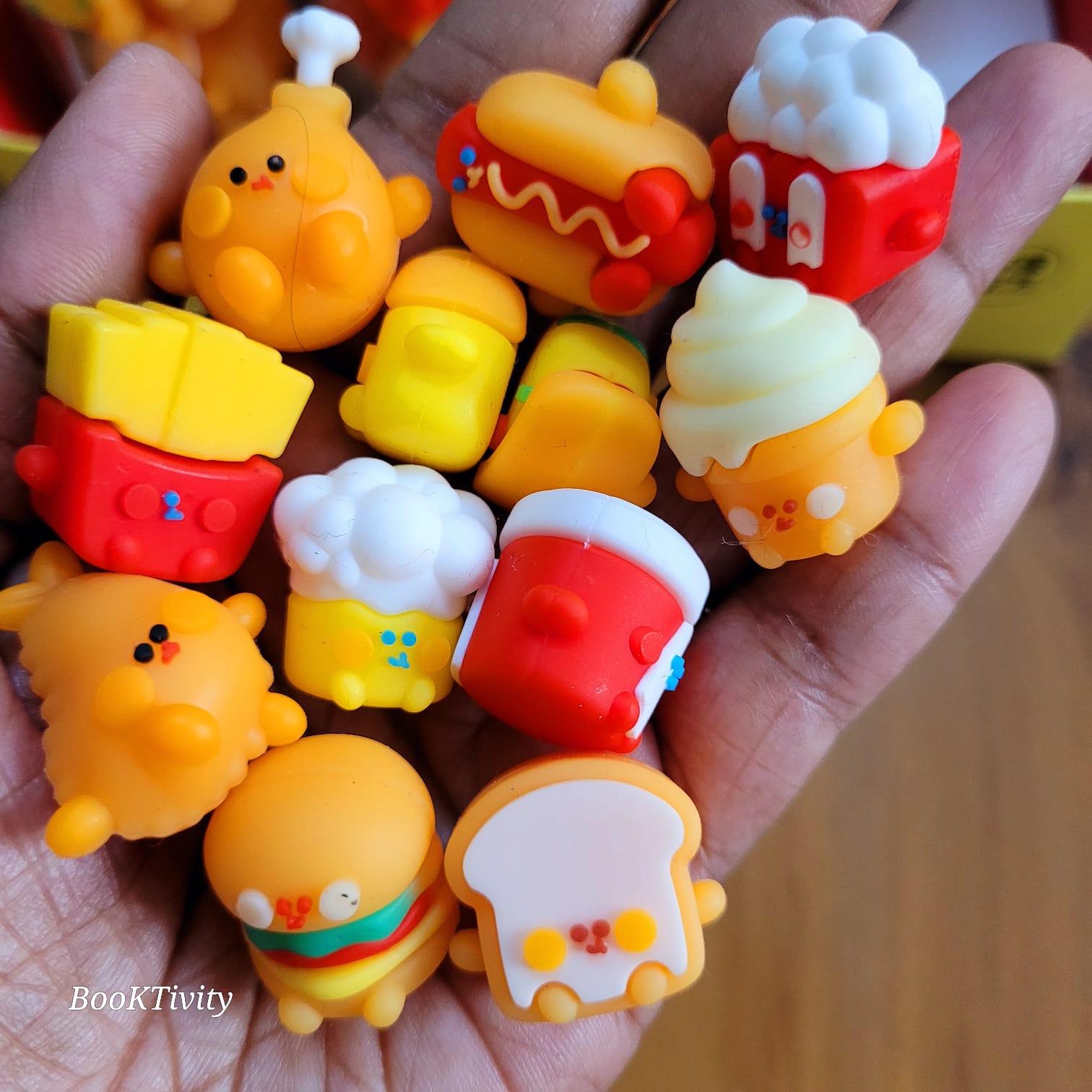 Foodie Burger 3D Erasers