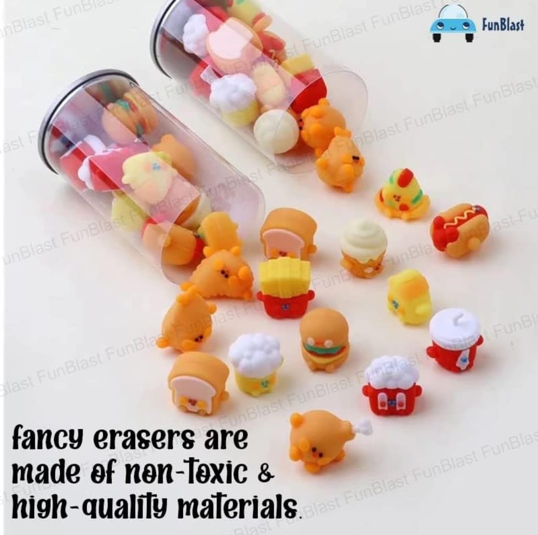 Foodie Burger 3D Erasers
