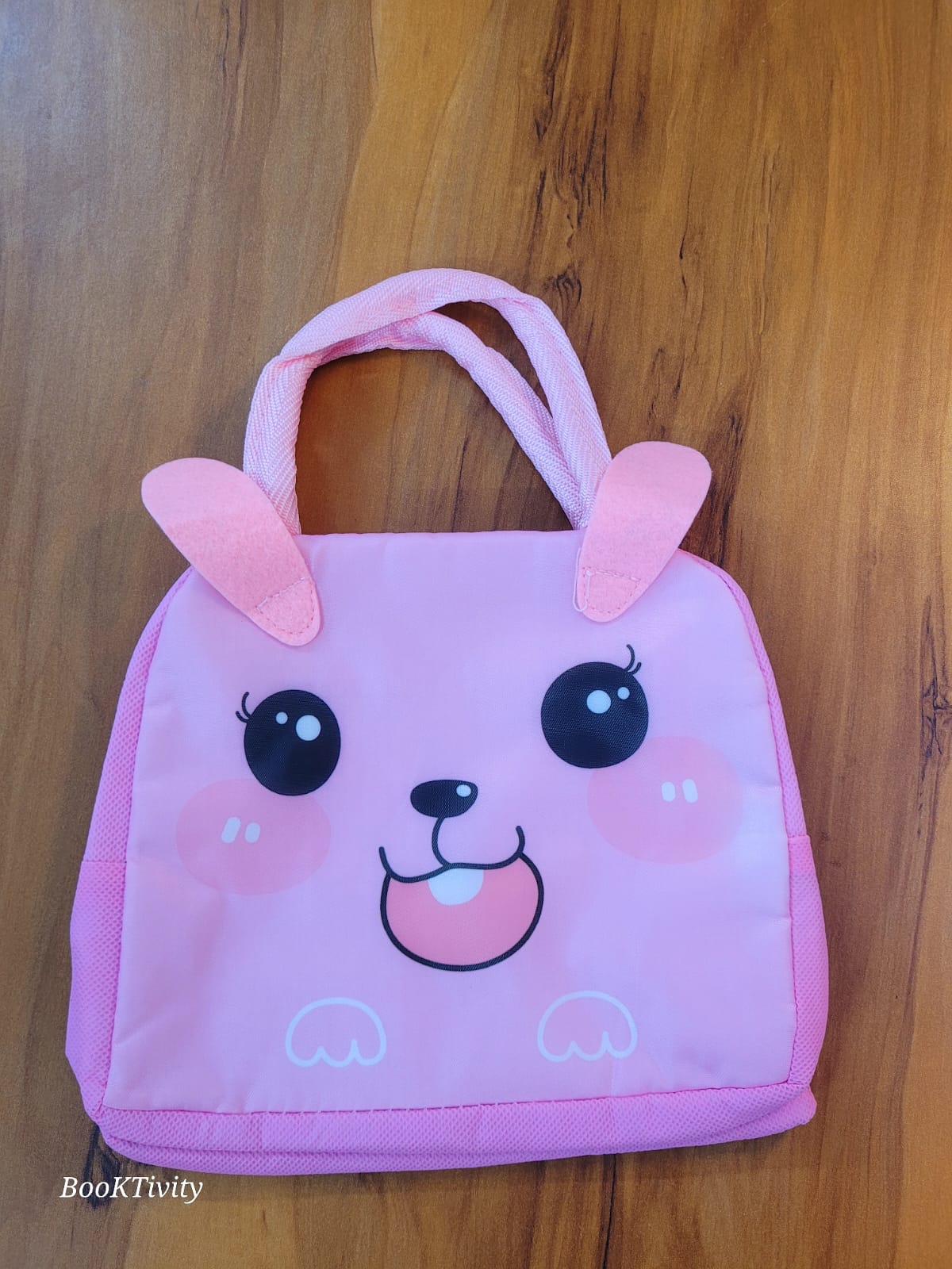 Cute pink animal print hot/cold Lunch/Tiffin bag 1 piece 