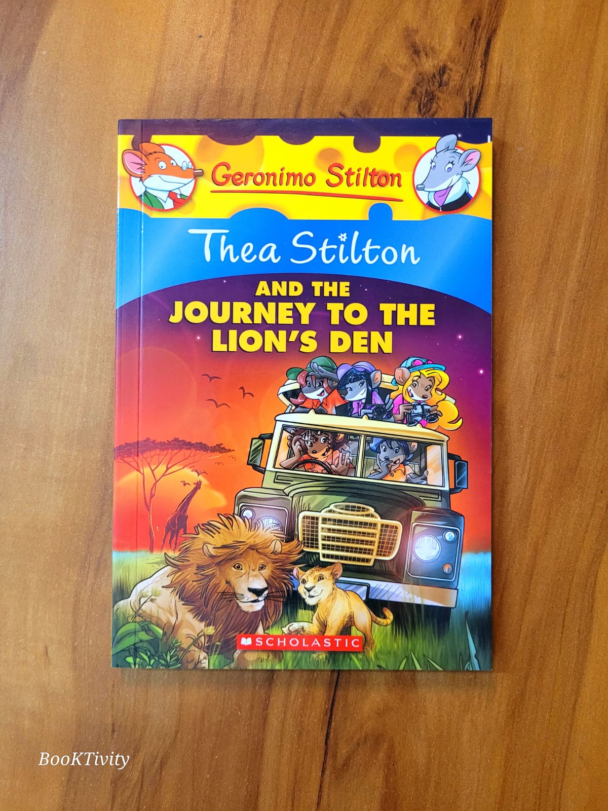 Thea Stilton and the Journey to the Lion's Den