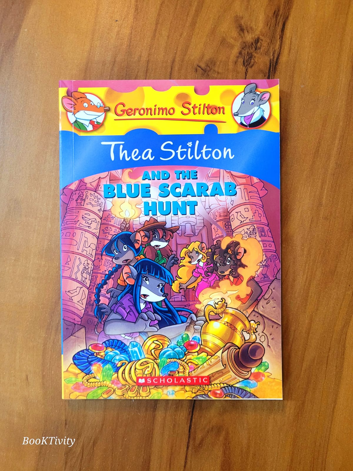 Thea Stilton and the Blue Scarab Hunt