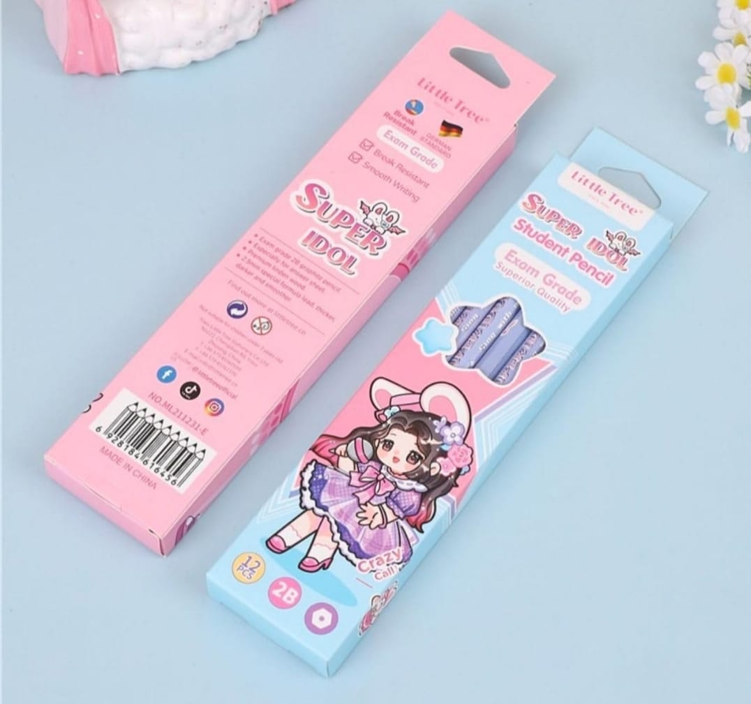 Super Idol Student Pencil set of 2