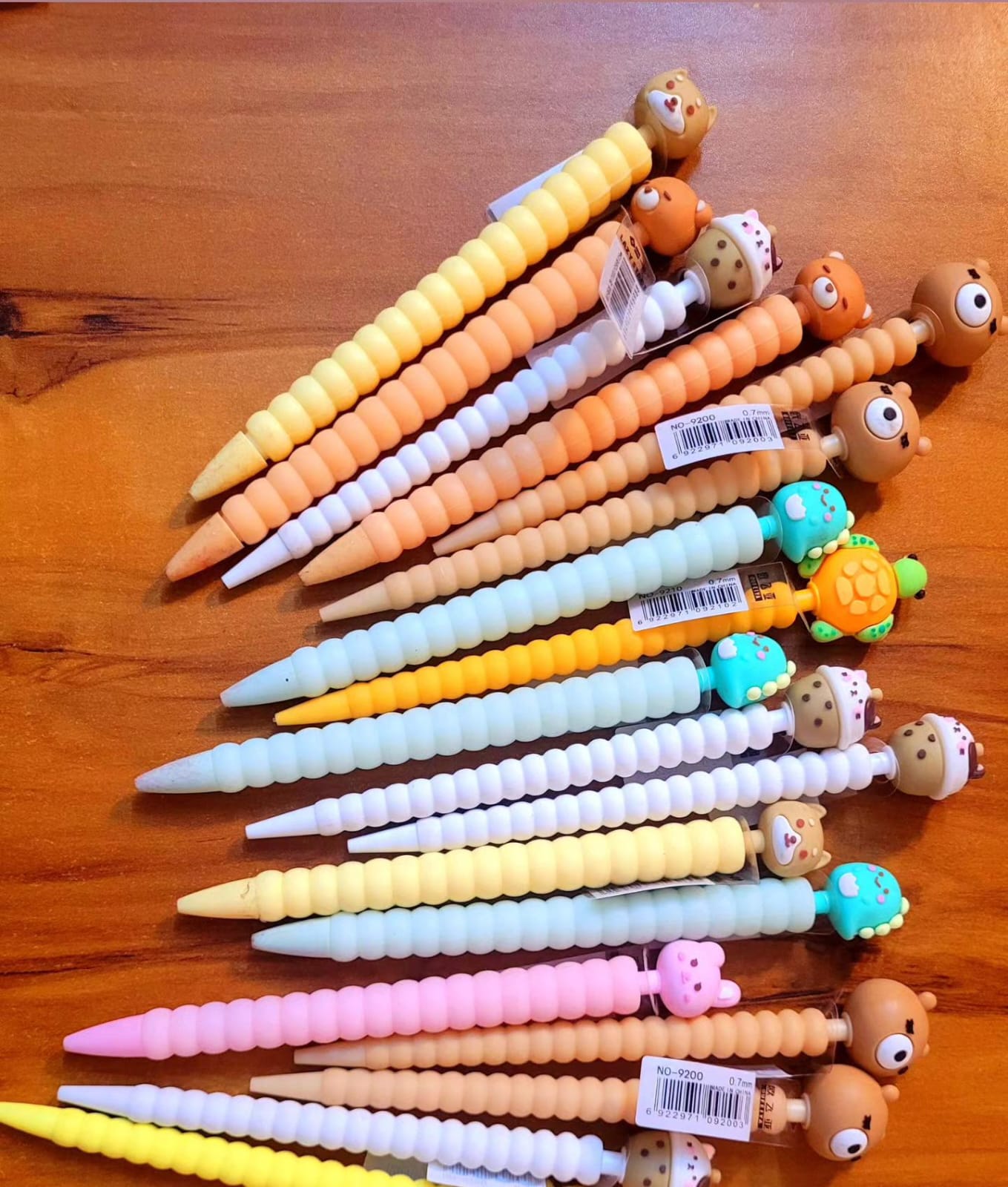 Cute Animal mechanical silicon pencil set of 1