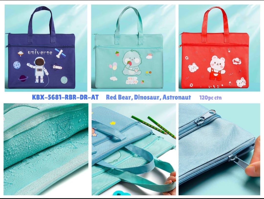 Cute Cartoon bag for tution shopping travelling one random design 
