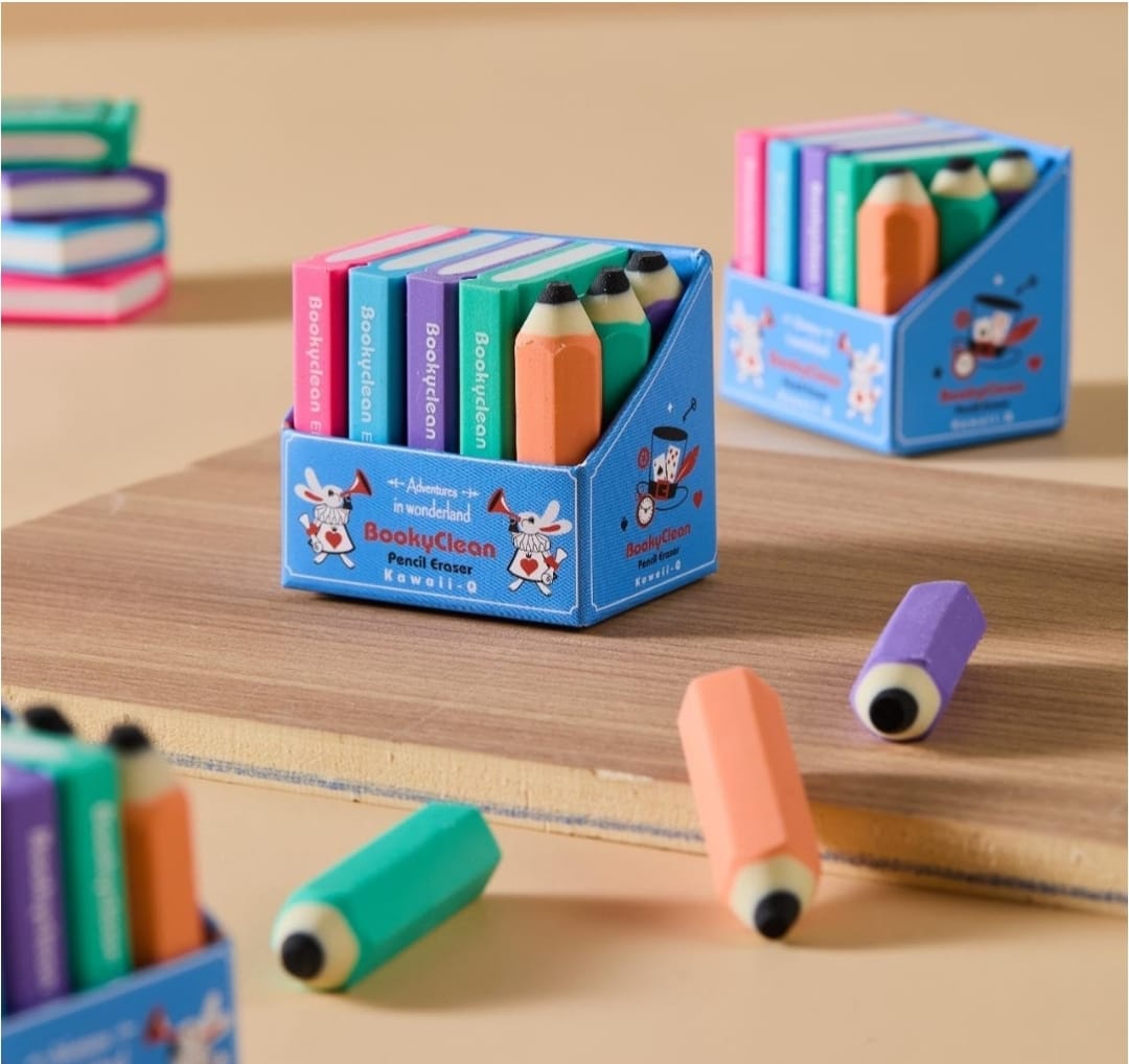 Booky Pencil Eraser