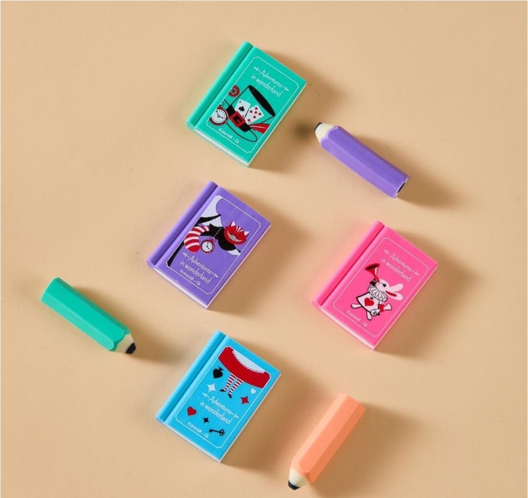 Booky Pencil Eraser