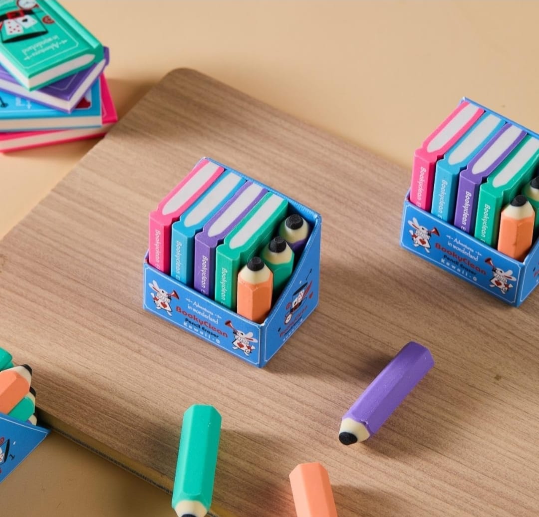 Booky Pencil Eraser