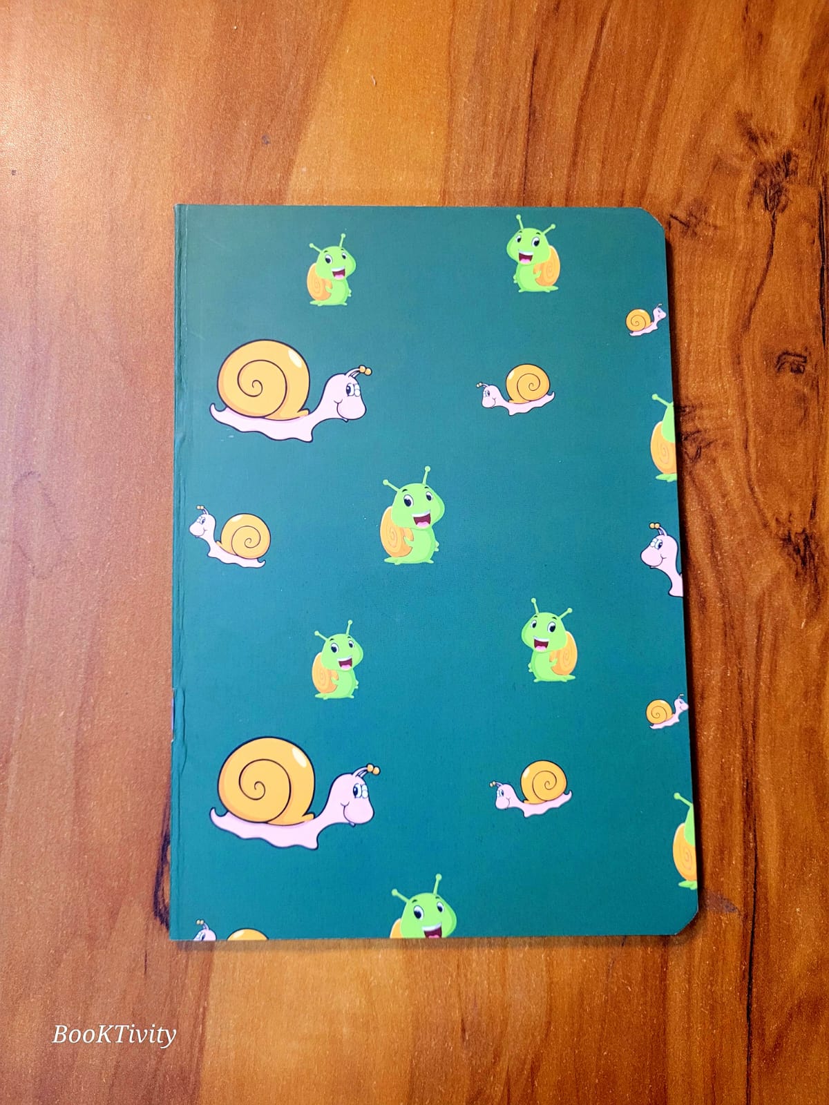 Snail-Themed Notebook