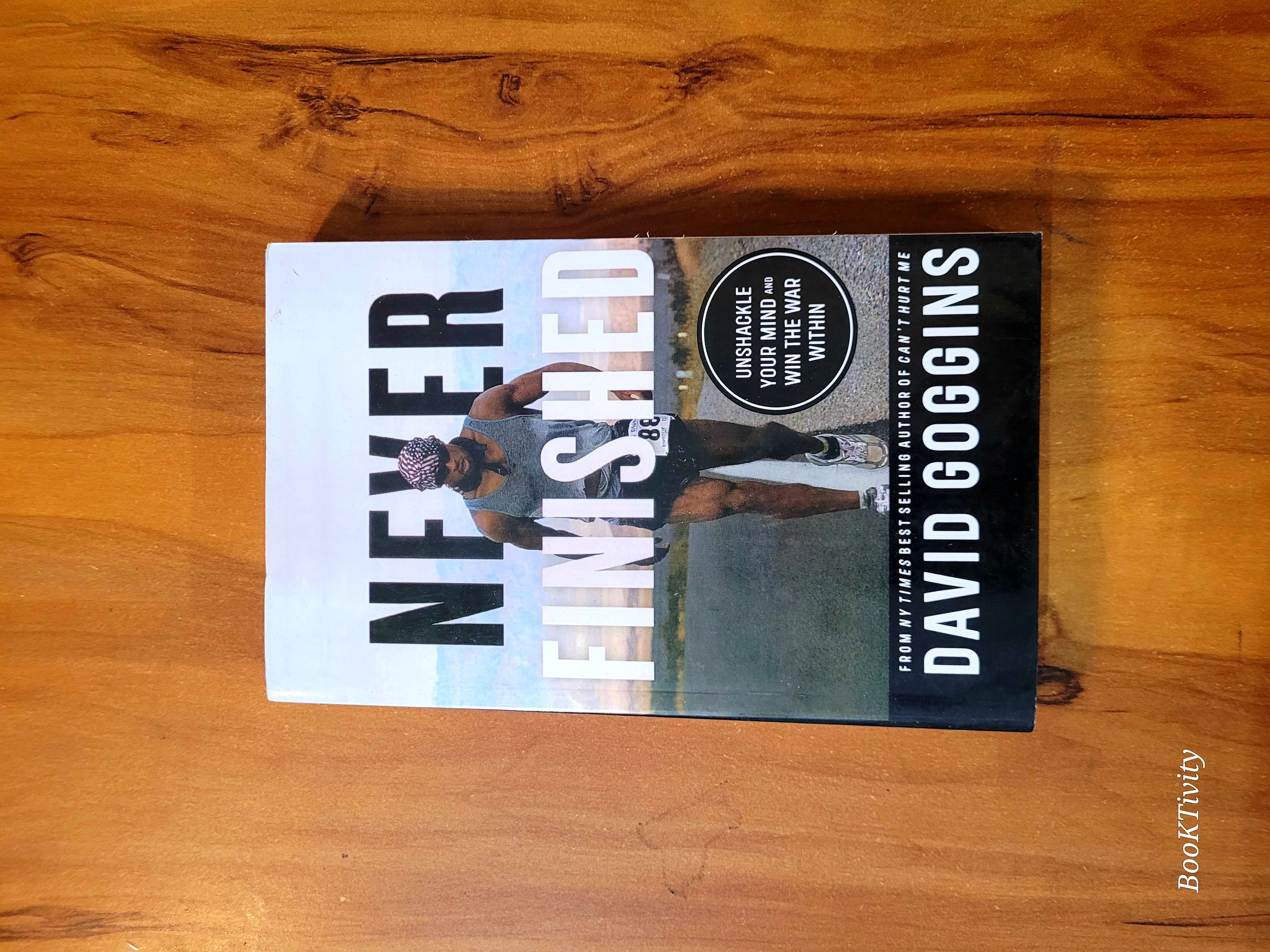 Never Finished by David Goggins