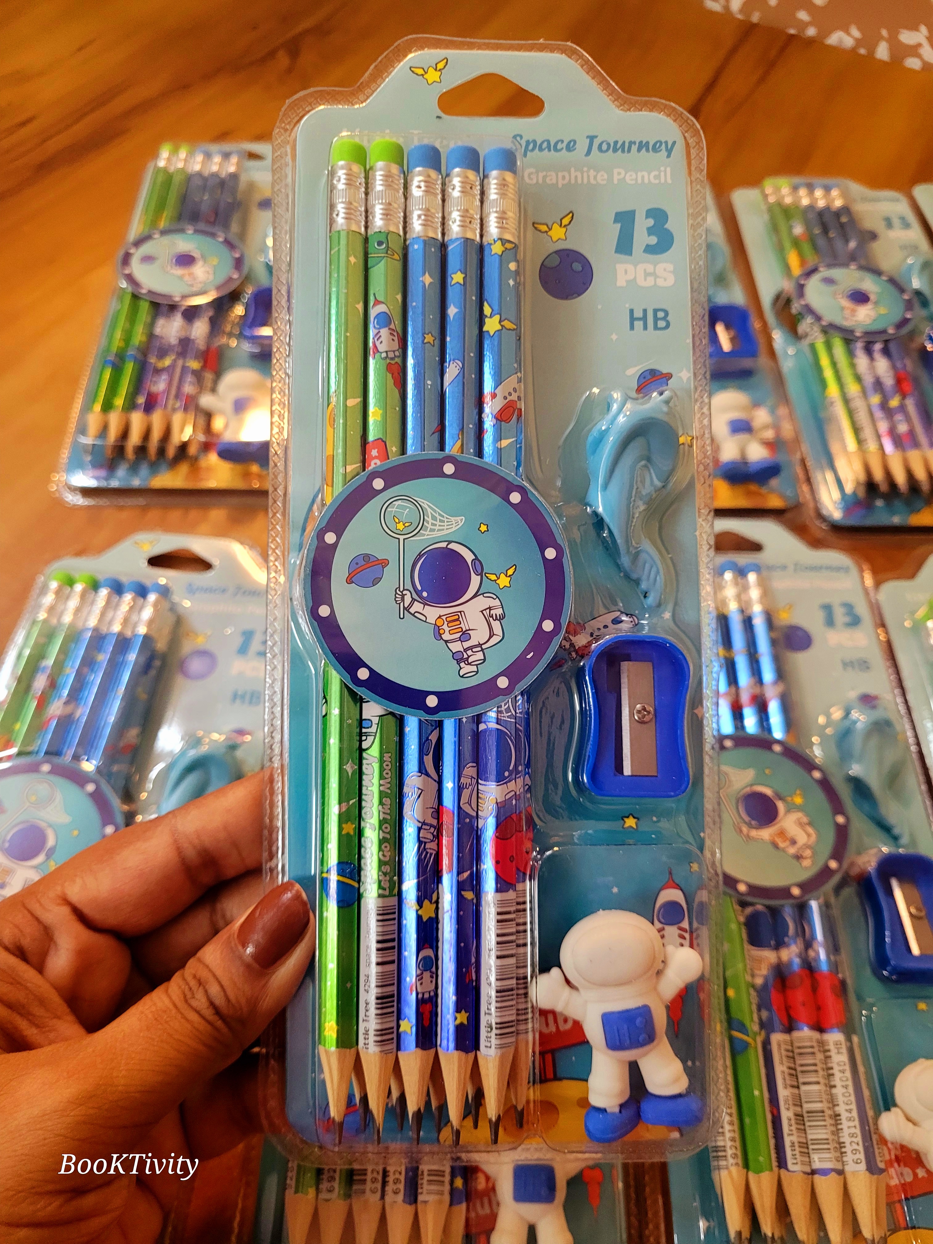 Space Journey Graphite Pencil Set