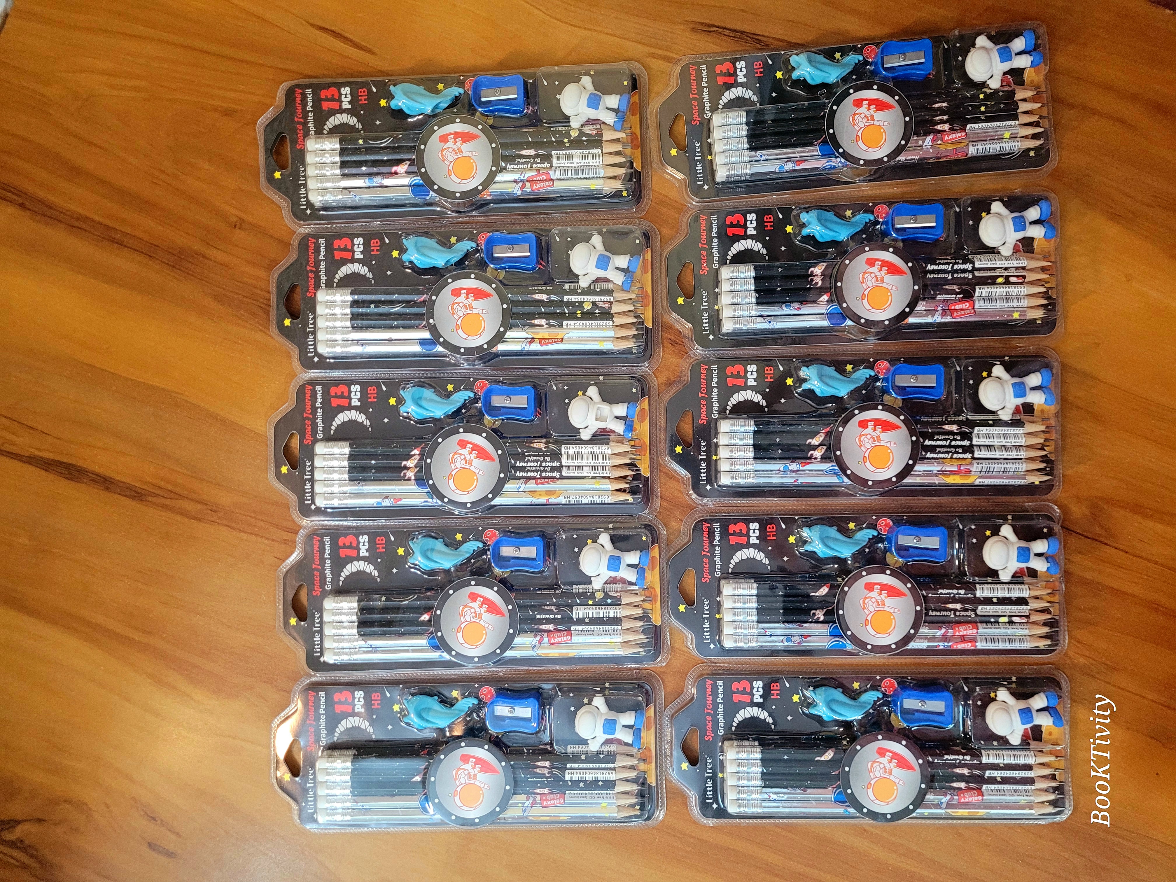 Space Journey Graphite Pencil Set