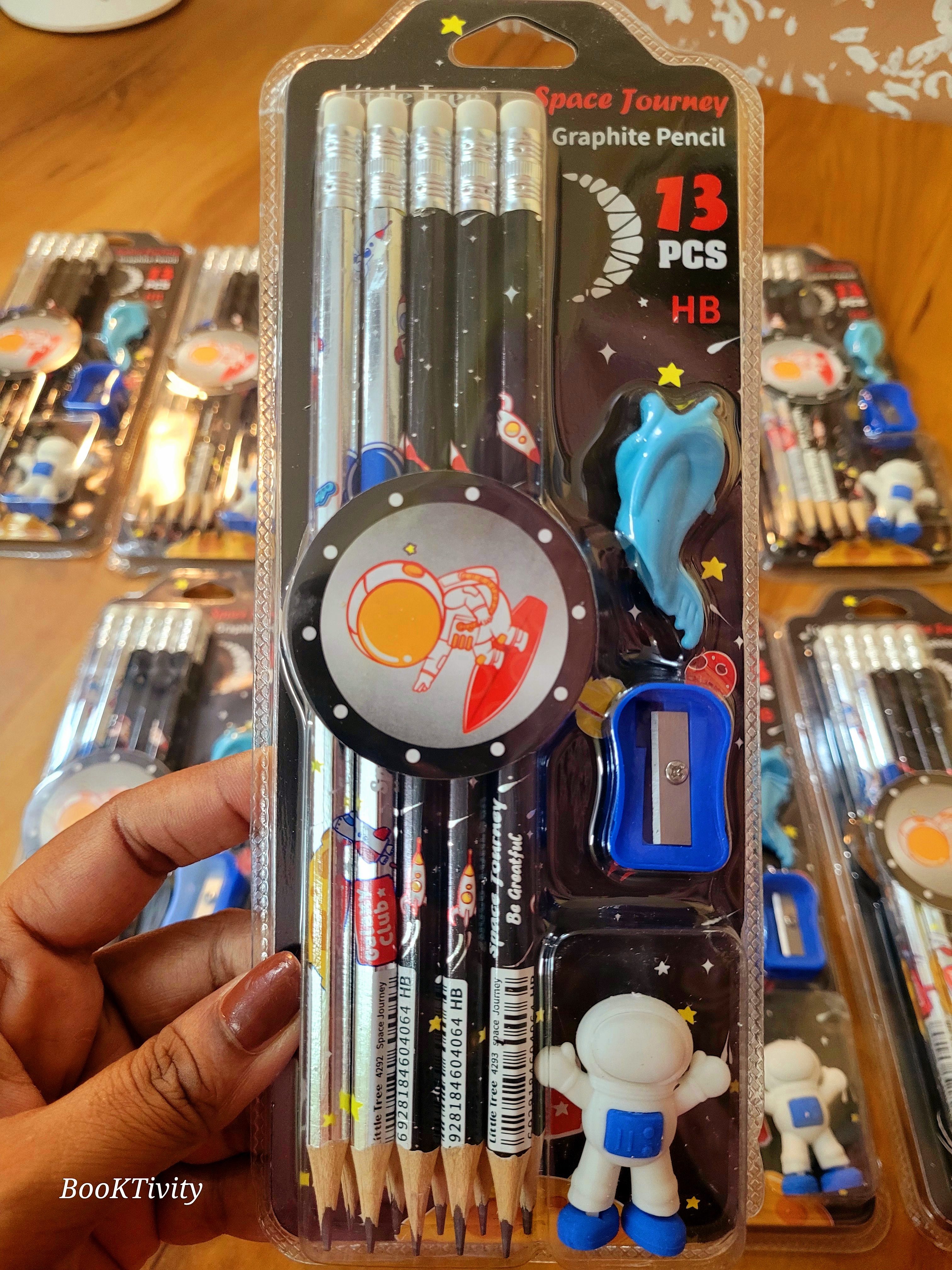 Space Journey Graphite Pencil Set