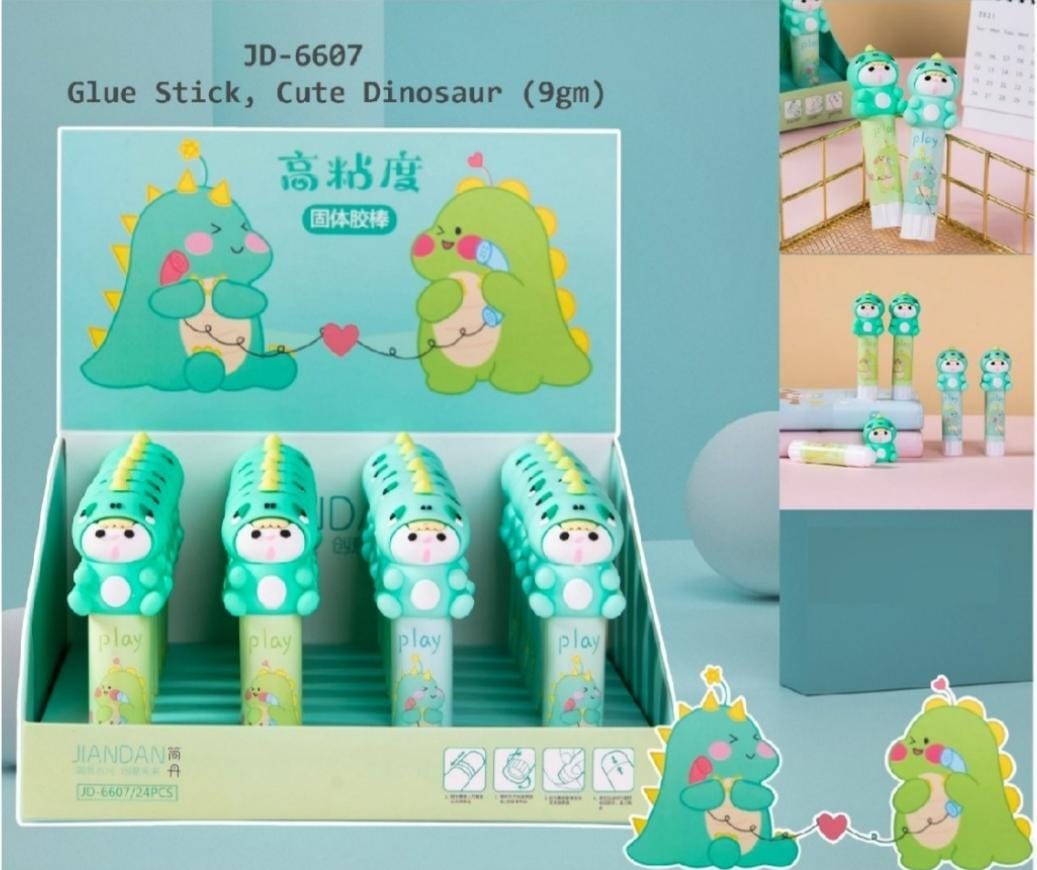 Cute Dinosaur Glue Stick combo of 2