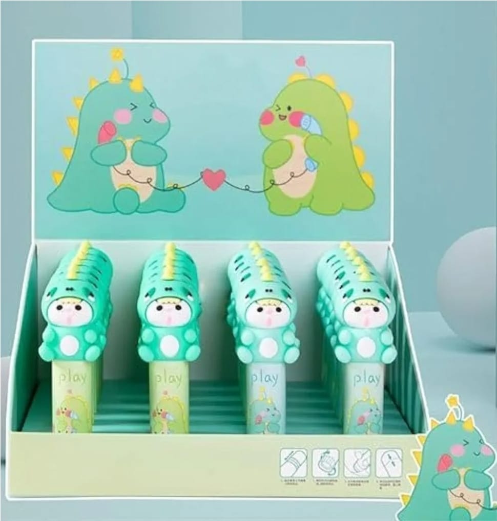 Cute Dinosaur Glue Stick combo of 2