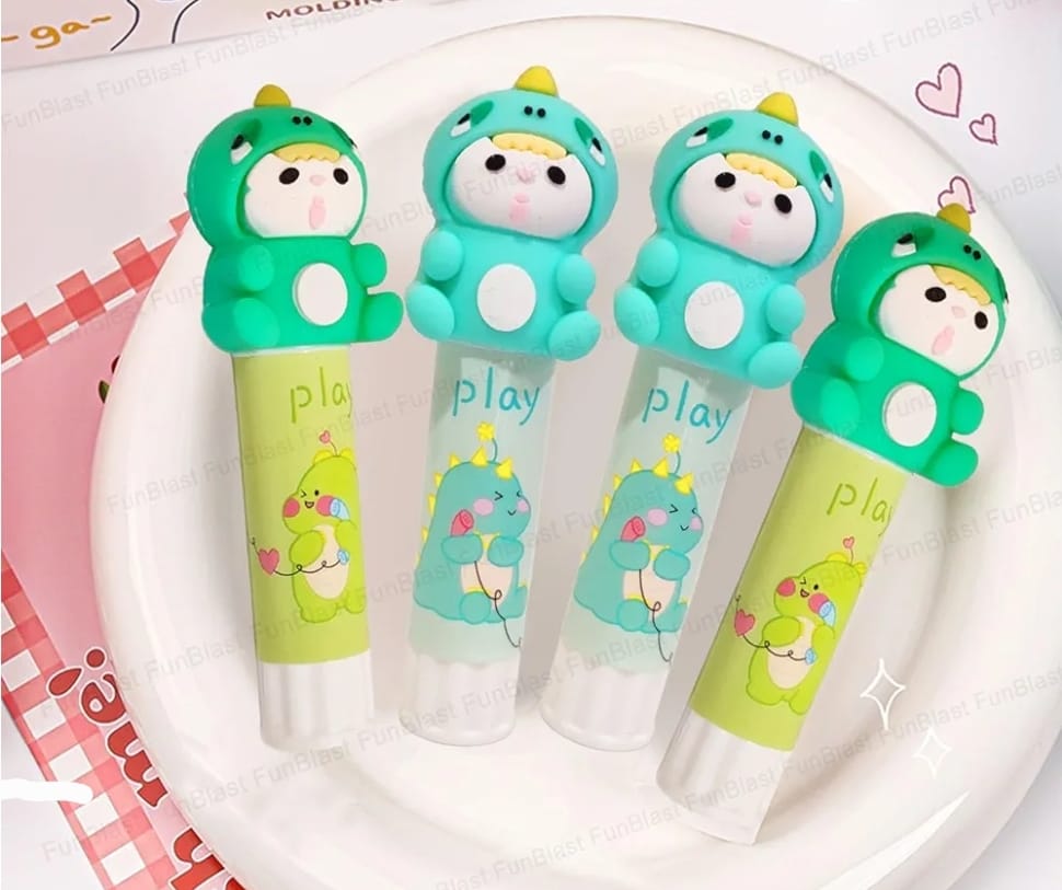Cute Dinosaur Glue Stick combo of 2