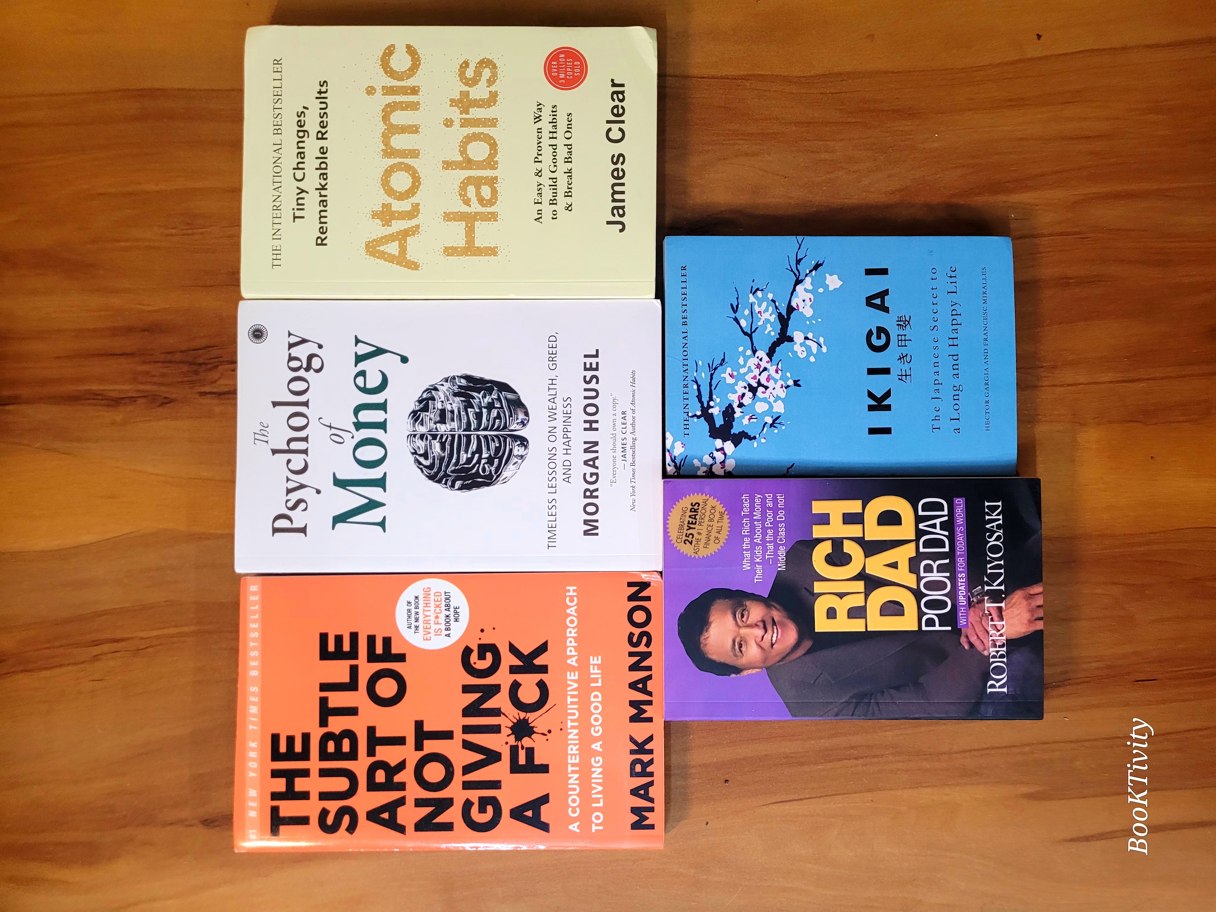 Bestselling Self-Help and Finance Book Set