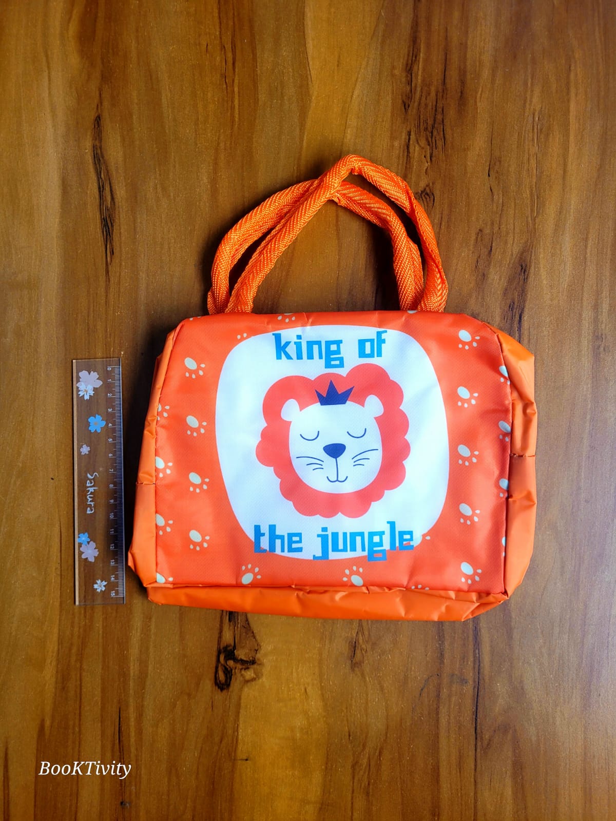 Kids' Orange Lunch Bag