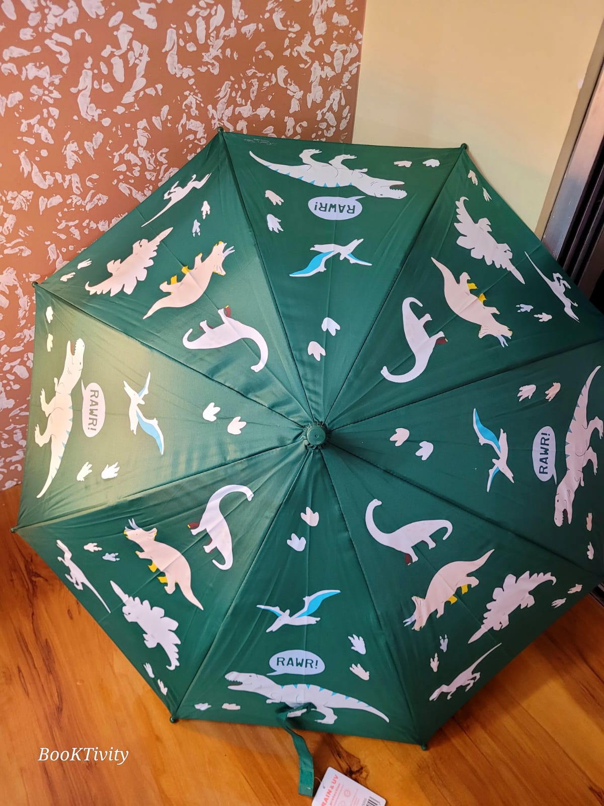 Colour changing Dinosaur Print Umbrella