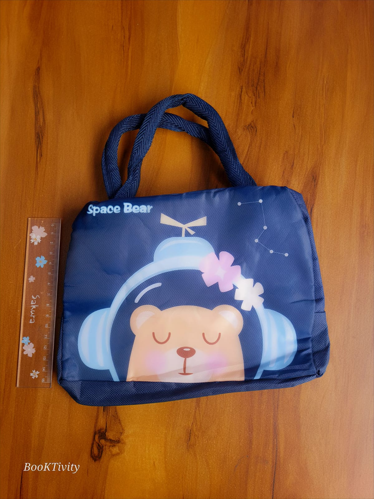 Space Bear Insulated Lunch Bag