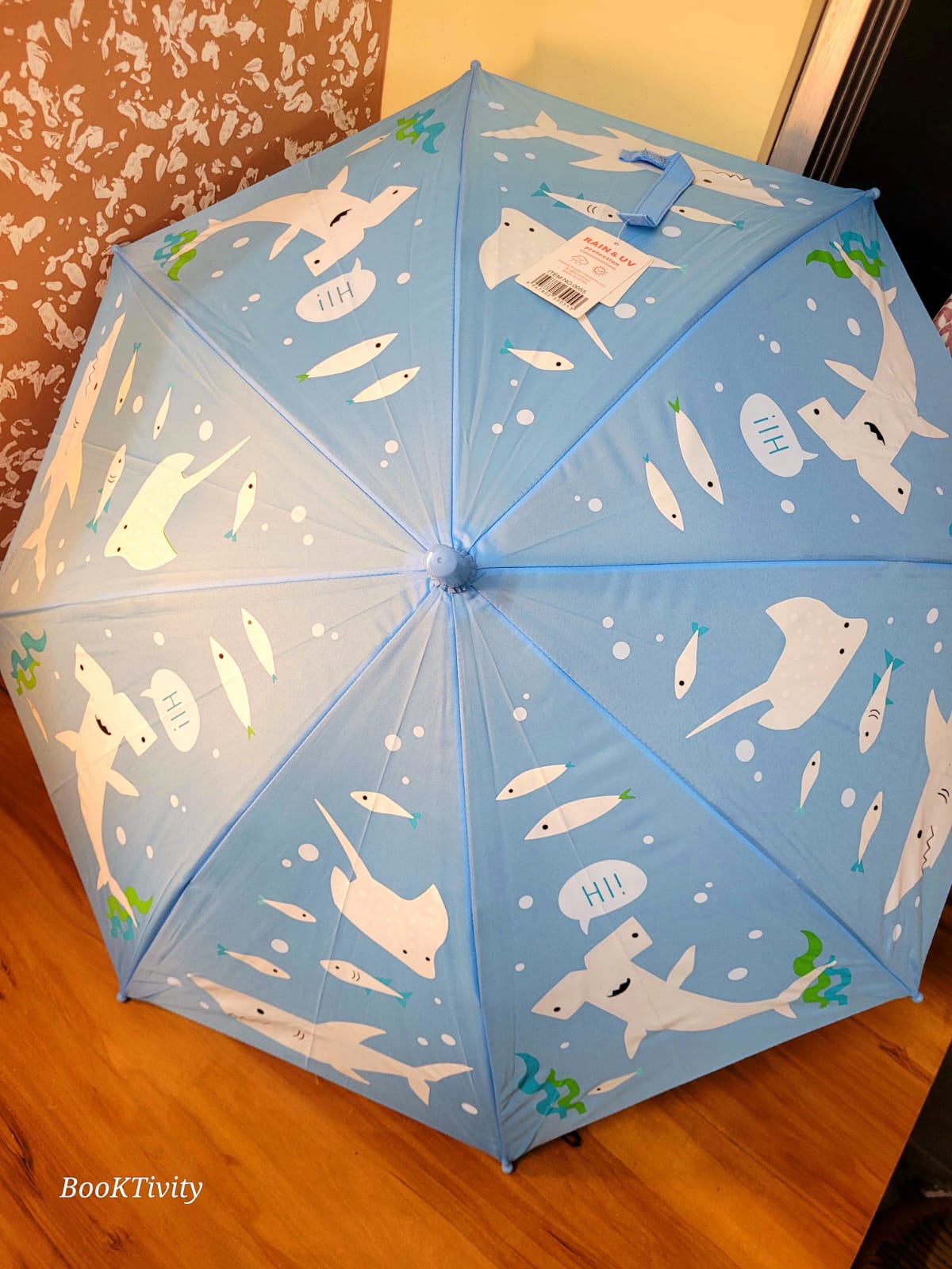 Children's Ocean Theme color changing Umbrella