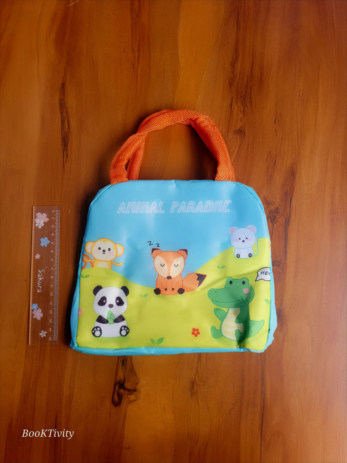 Animal Paradise Soft Book Bag