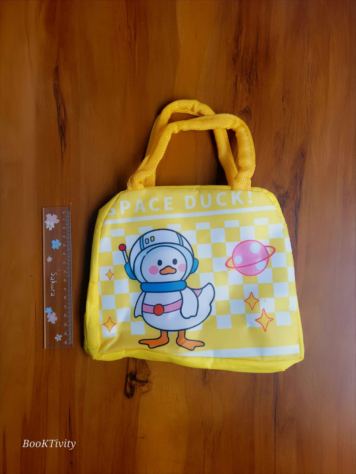 Space Duck Tote Bag