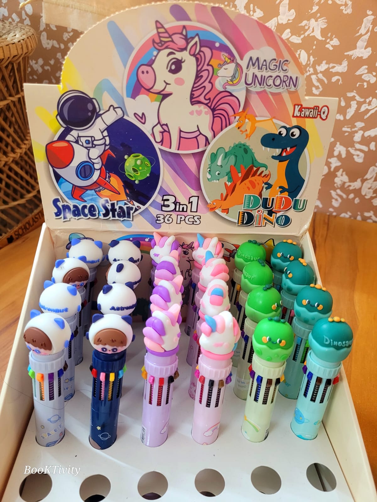 3-in-1 Multi-Color Ballpoint Pens set of 3 random 