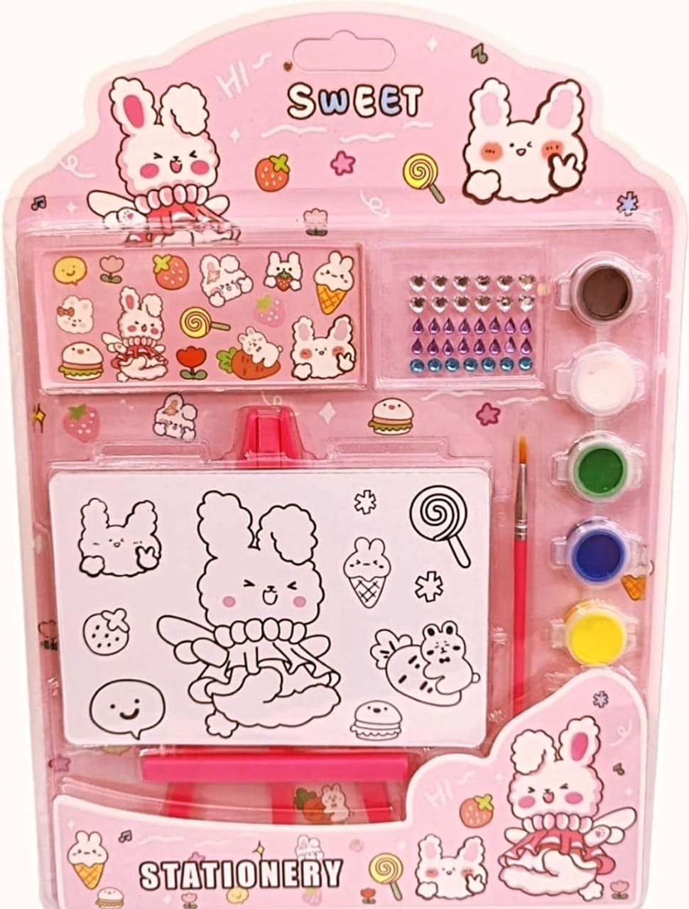 Cute Summer Stationery Art Set