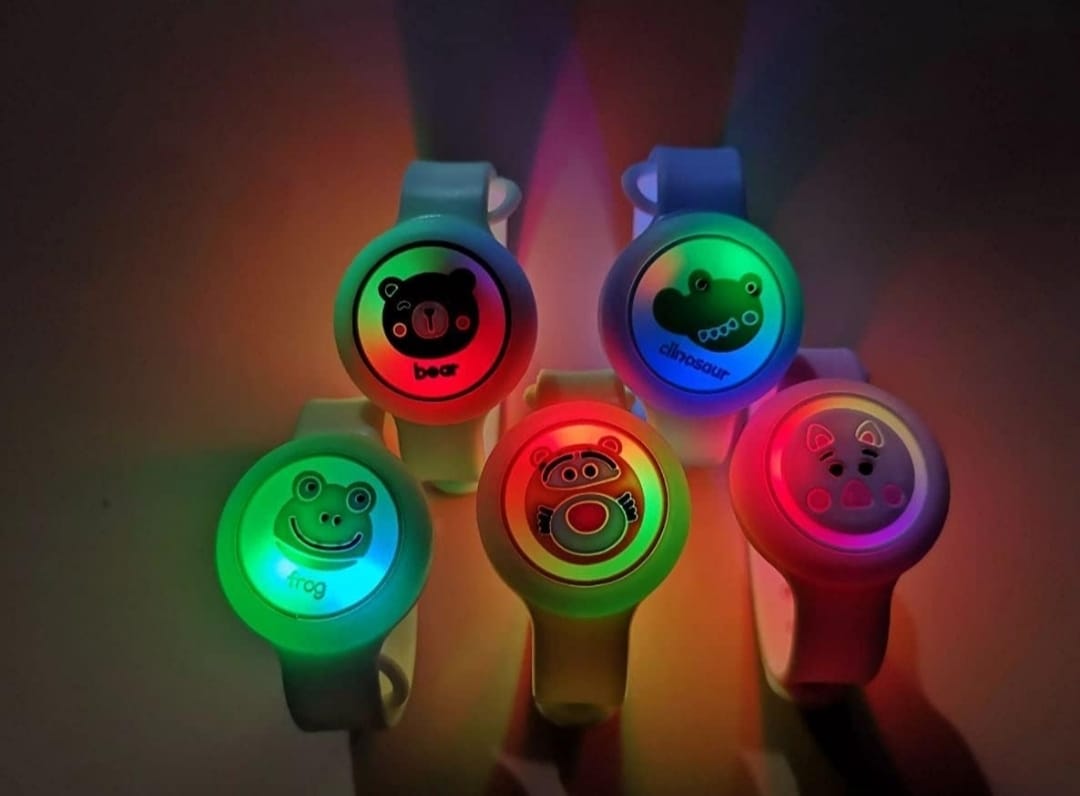 Children's Cartoon Mosquito Repellent Wristbands with lights