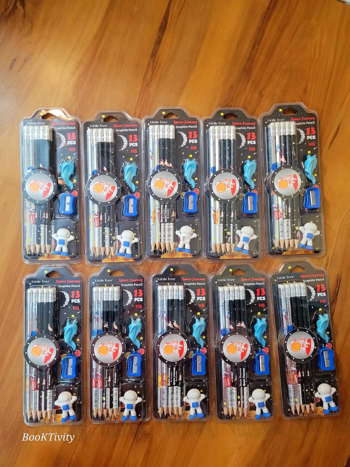 Space-Themed Stationery Set