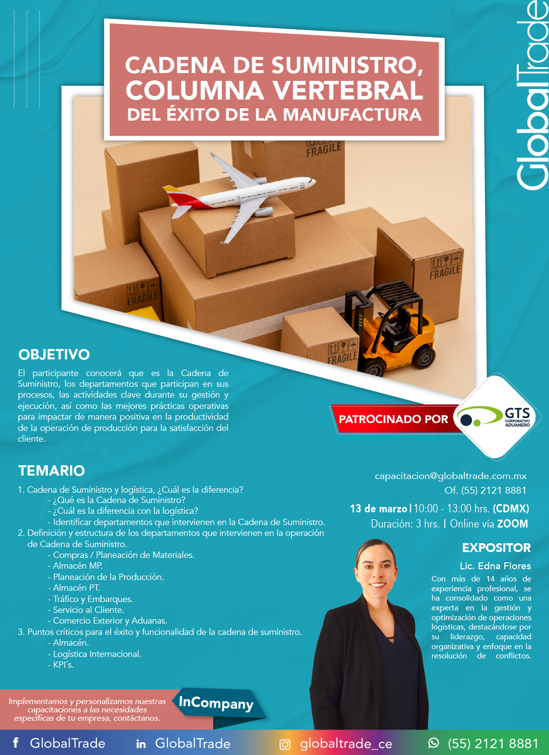 Cadena de Suministro, columna vertebral del éxito de la manufactura.