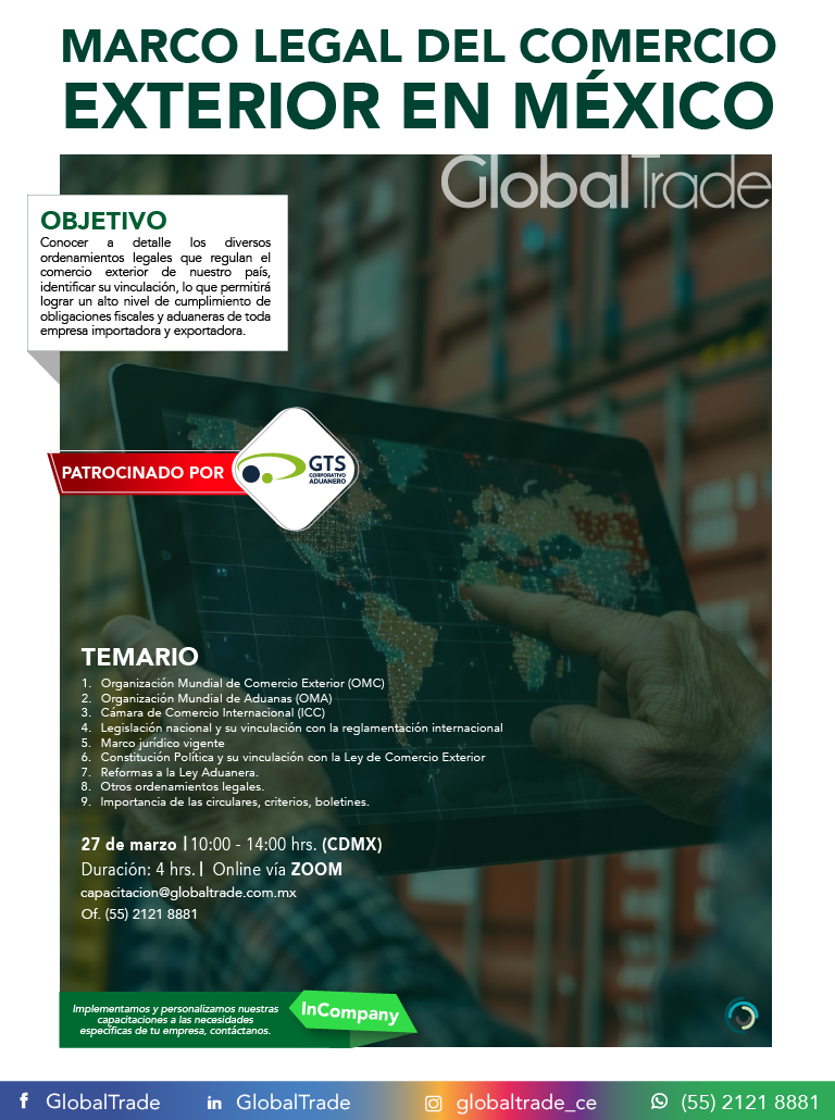 Marco Legal del Comercio Exterior en México