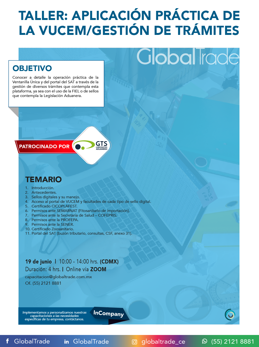 Taller: Aplicación práctica de la VUCEM / Gestión de Trámites