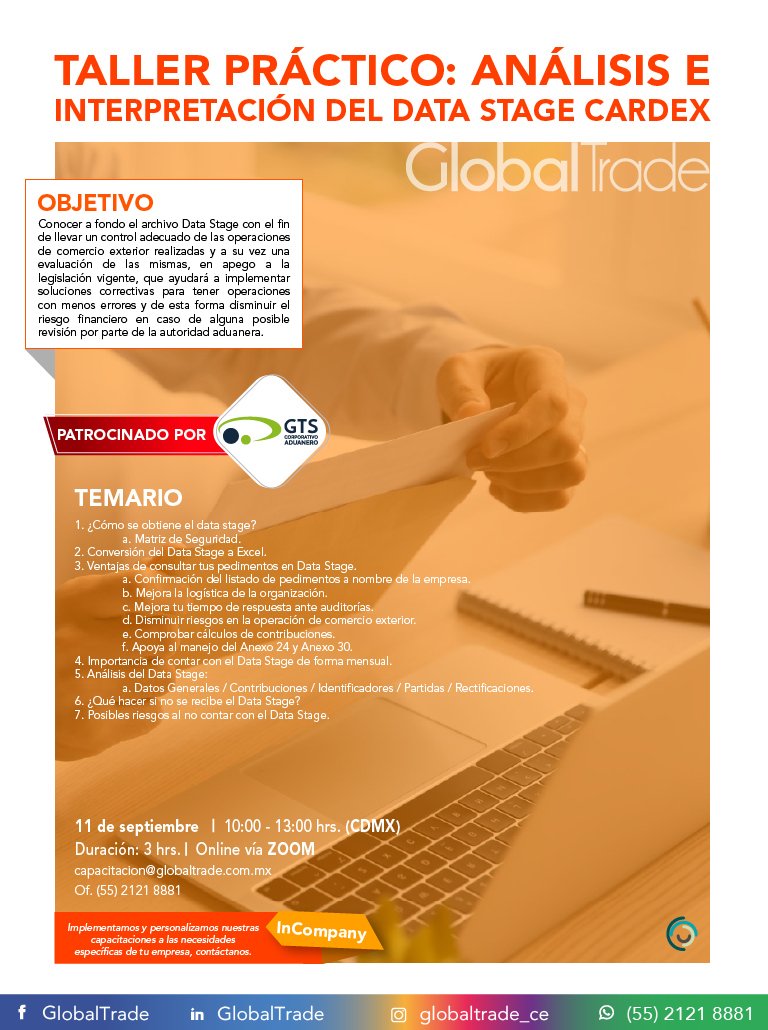 Taller práctico: Análisis e interpretación del Data Stage Cardex