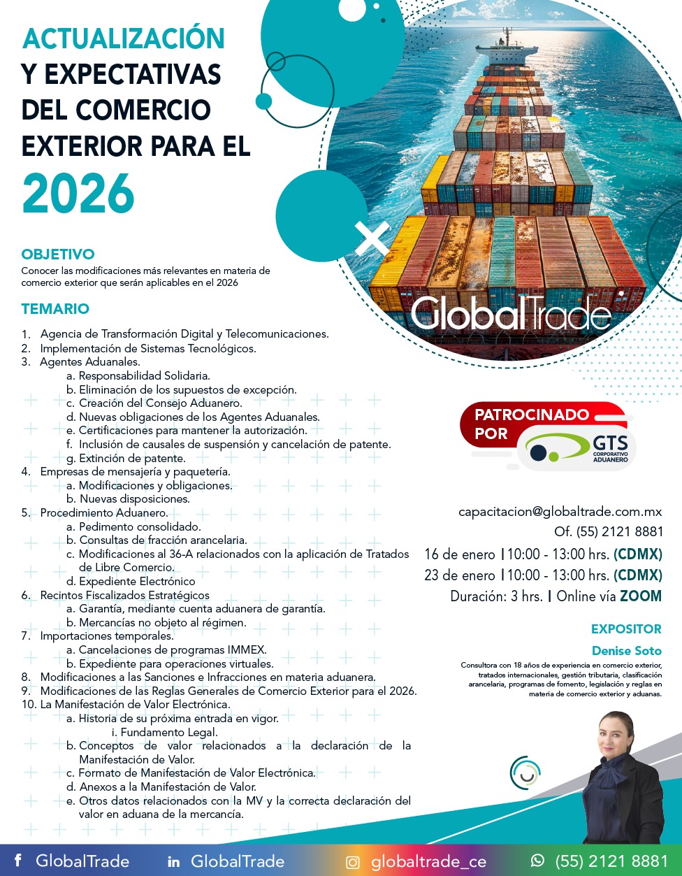 Actualización y expectativas del Comercio Exterior 2026