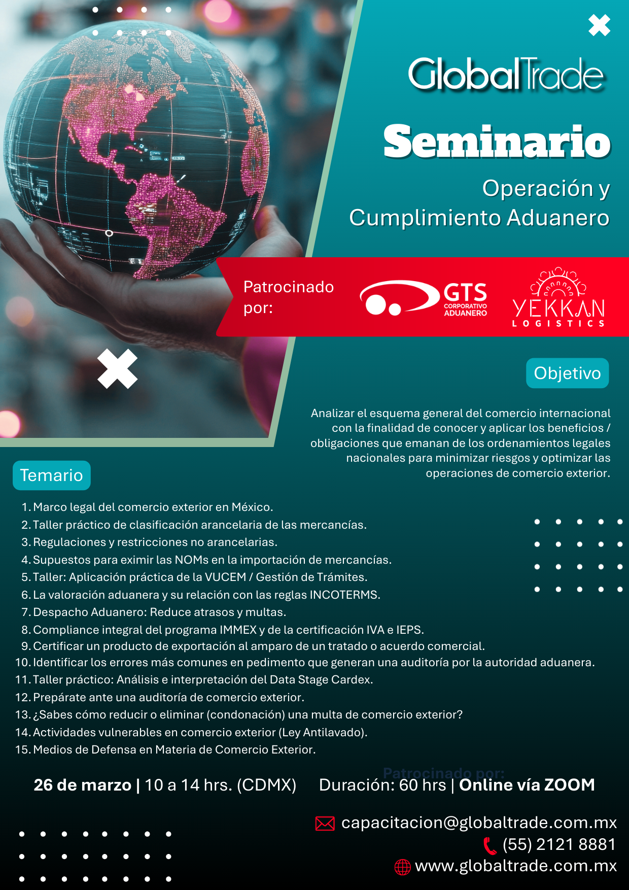 Seminario de Operación y Cumplimiento Aduanero 2026