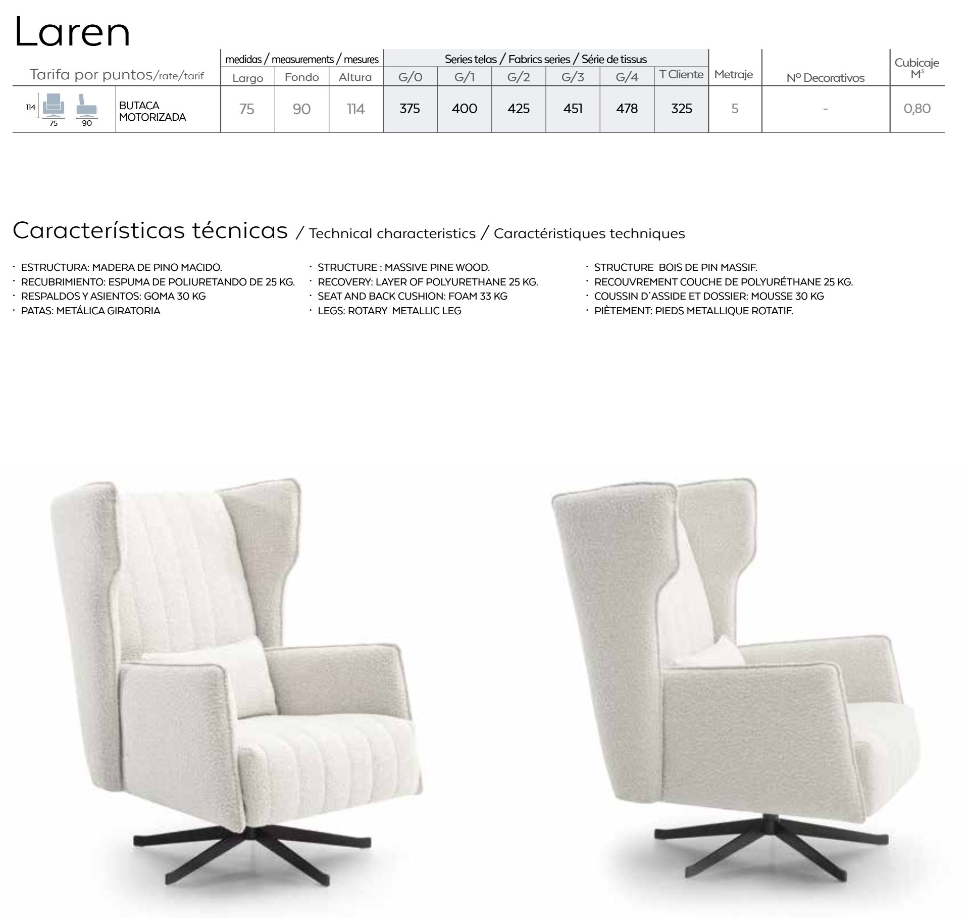 Sillón Laren
