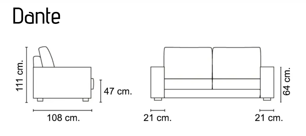 Sofá Dante