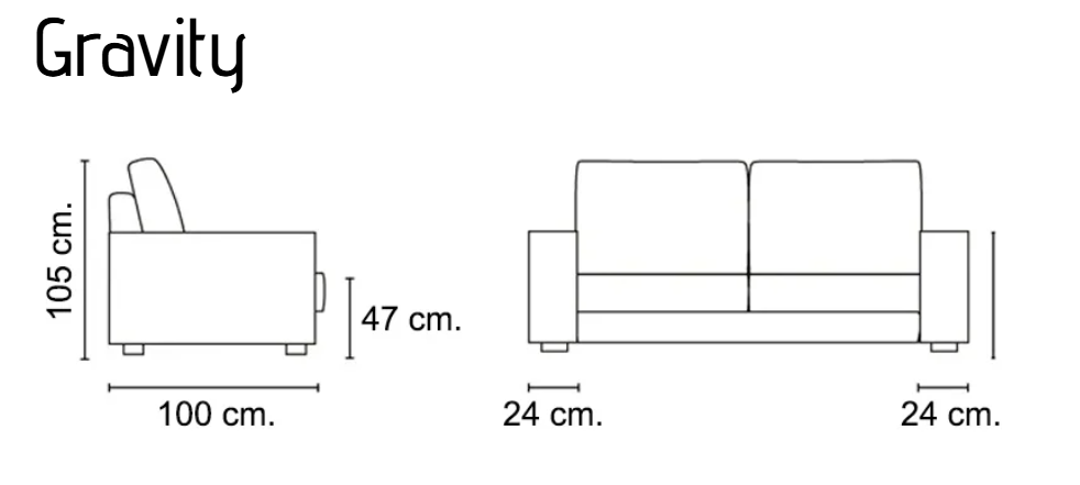 Sofá Gravity
