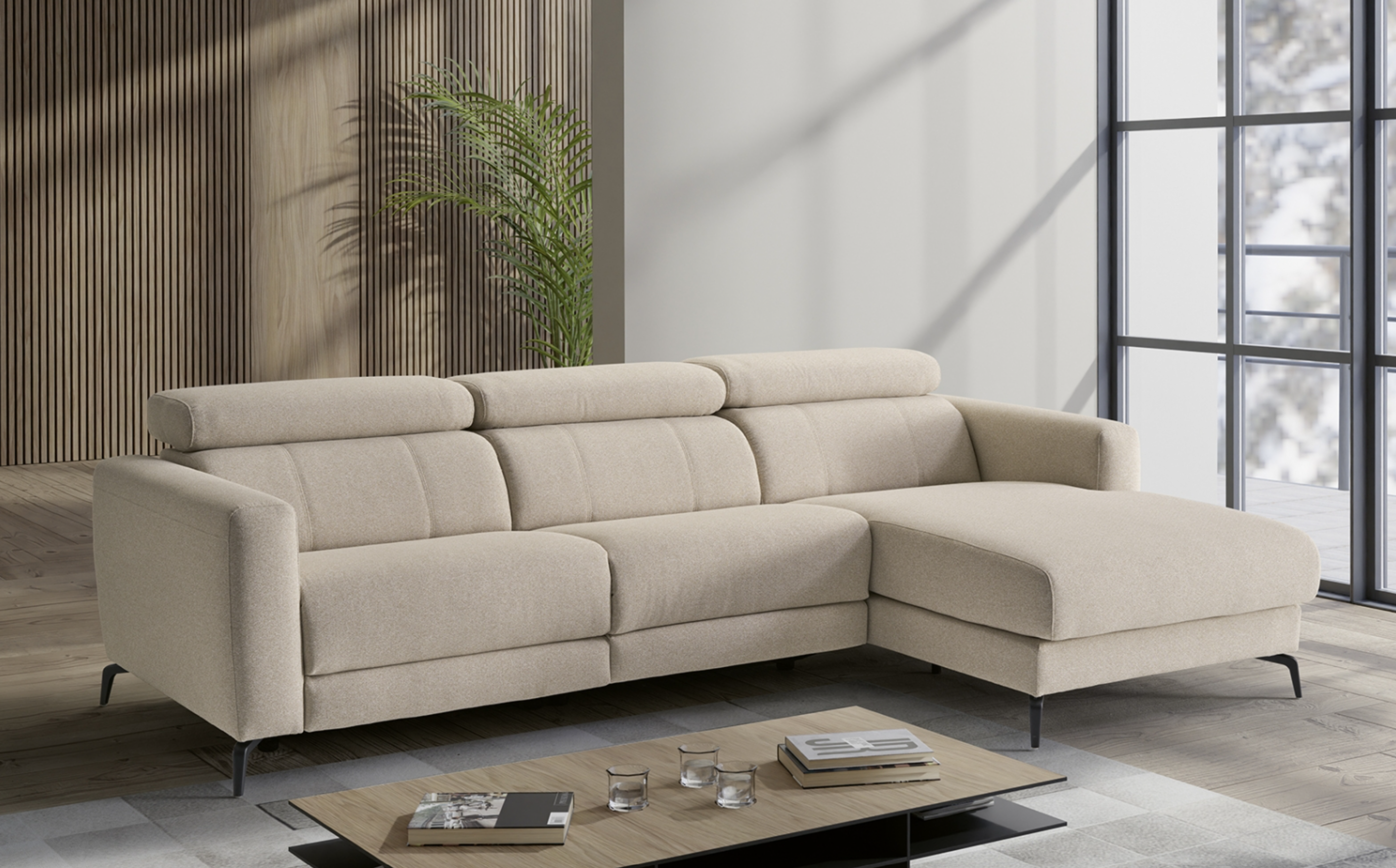 Sofá Relax Chaiselongue Mega