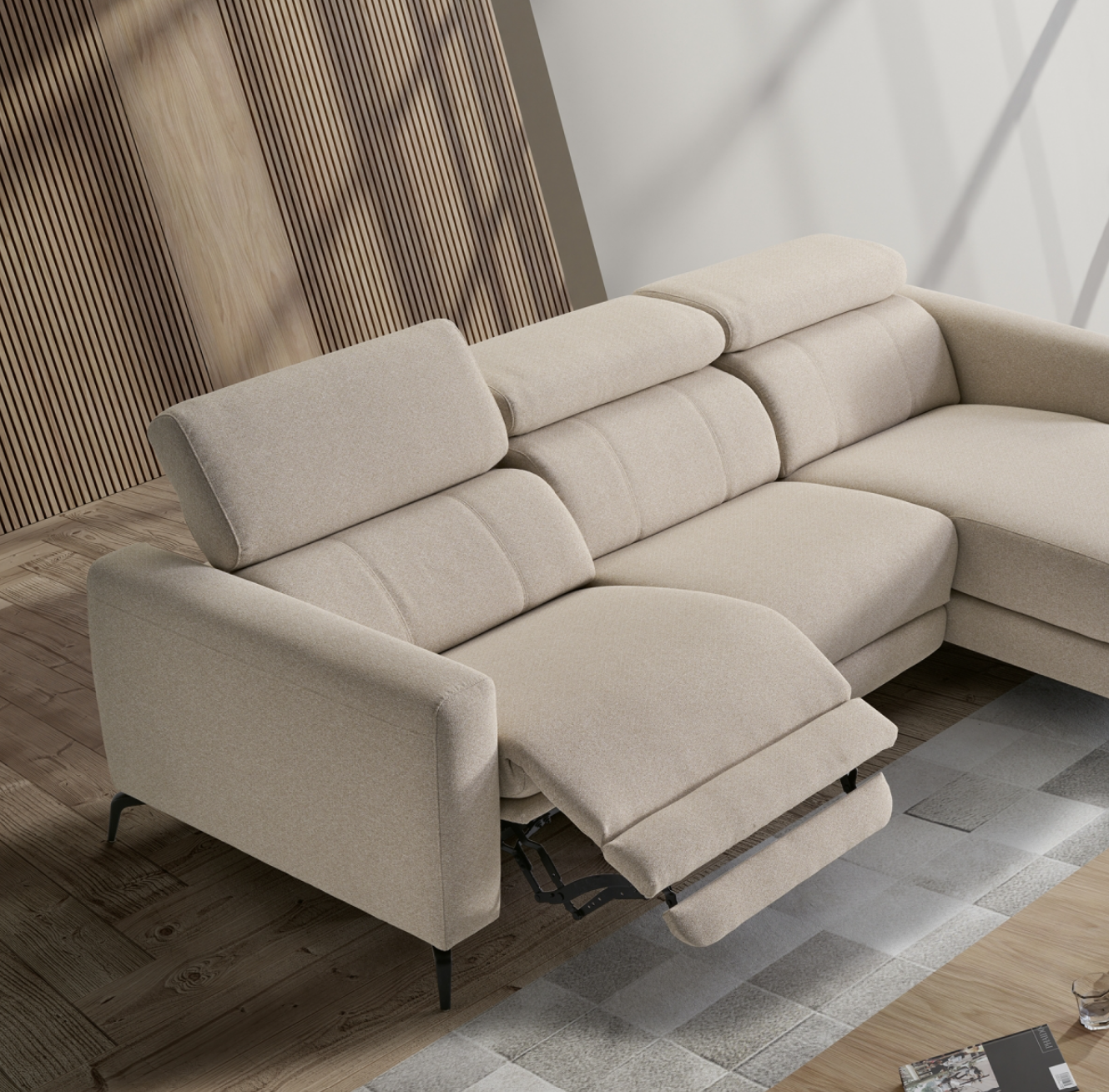 Sofá Relax Chaiselongue Mega