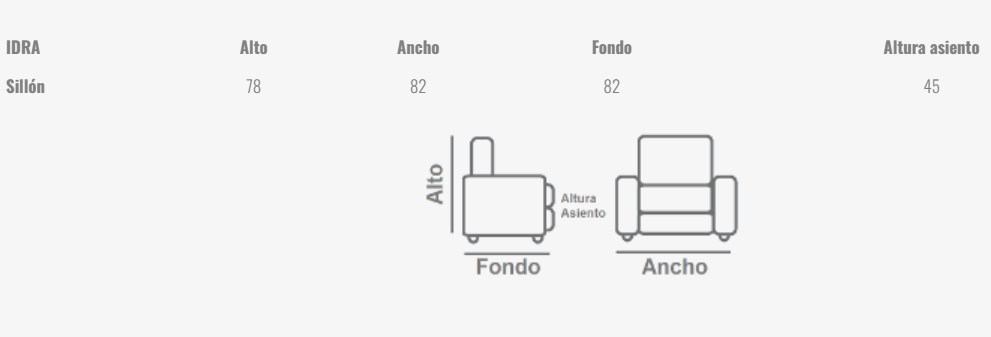 Sillón Idra