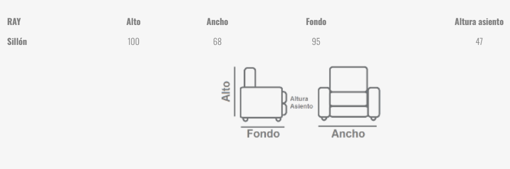 Sillón Ray