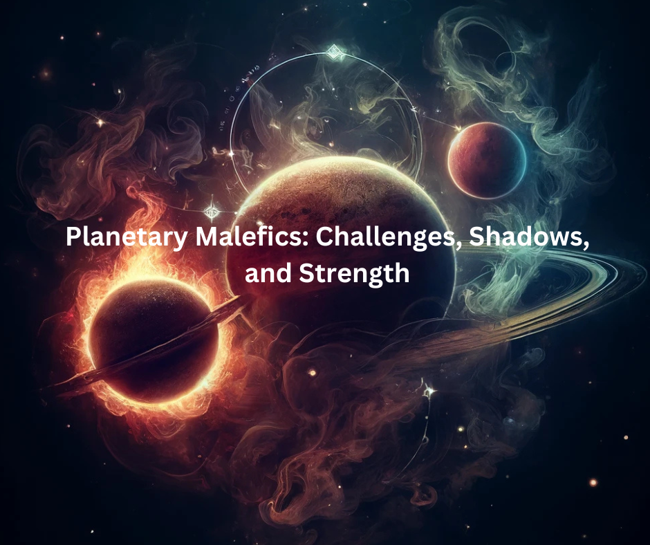 Planetary Malefics: Challenges, Shadows and Strength