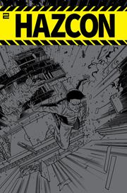 HAZCON #2 (OF 5) CVR D DONNY HADIWIDJAJA KA XIONG UV EMBOSSED BLACK ON BLACK VAR 