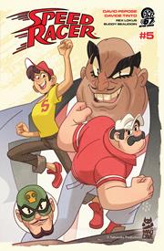 SPEED RACER #5 CVR B SEAN GALLOWAY RETRO MANGA VAR