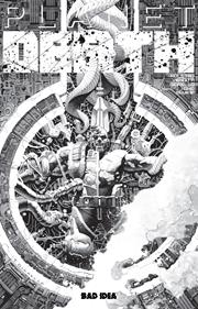 PLANET DEATH PLANET SIZED EDITION #1  CVR B B&W TOMAS GIORELLO VAR
