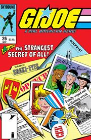 GI JOE A REAL AMERICAN HERO #26 HAMA FILES EDITION CVR A MIKE ZECK & BOB WIACEK