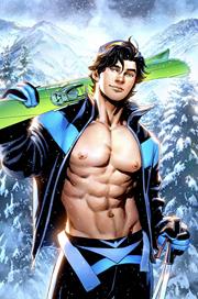 NIGHTWING #134 CVR E TRAVIS MOORE SWEATER WEATHER CARD STOCK VAR