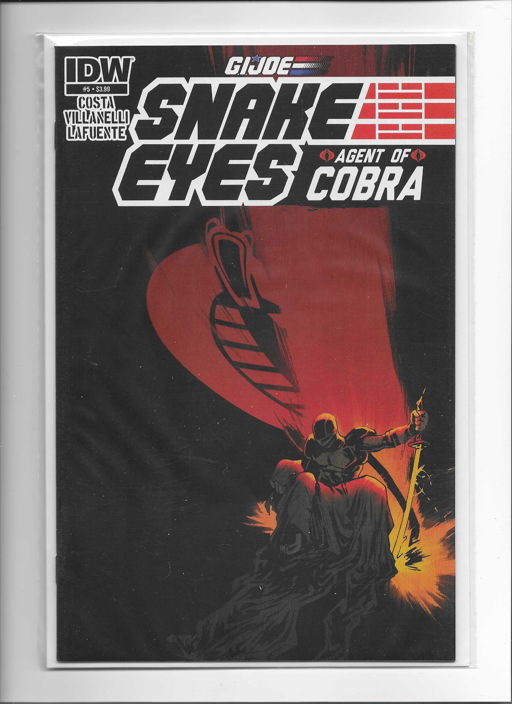GI Joe: Snake Eyes - Agent of Cobra Comic Book